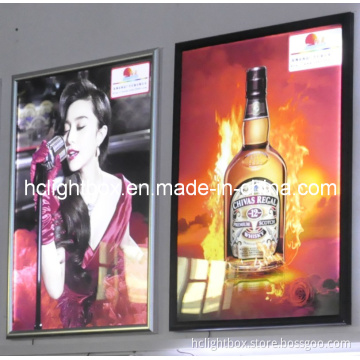 Wall Mounted Poster Board Snap Frame Light Box
